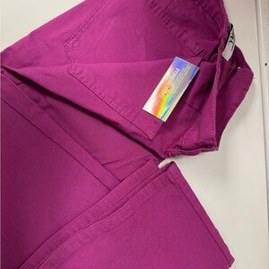 YMI Women's Cropped Jeans in Purple